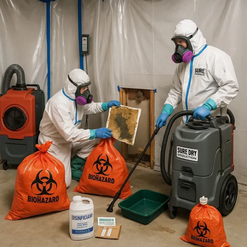 Contaminated Water Handling Protocols process in Pea Ridge, AR