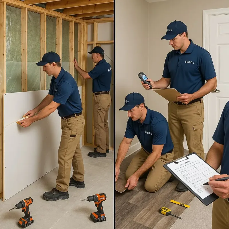Repairs and Reconstruction process in Pea Ridge, AR
