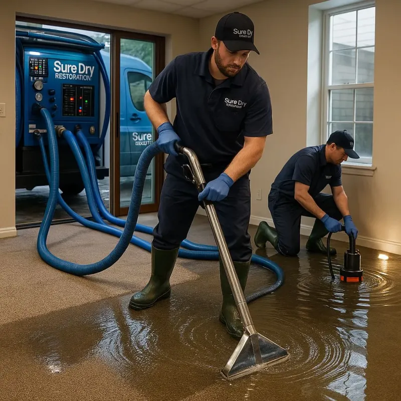 Water Extraction and Removal process in Pea Ridge, AR